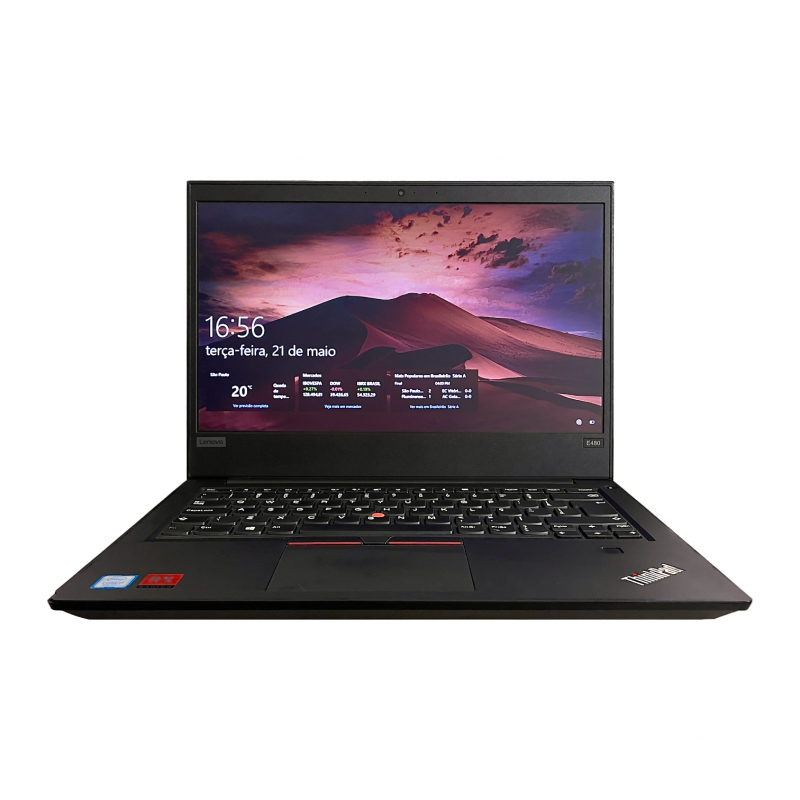 Notebook Lenovo I7 8Th ThinkPad E480 16Gb 256Gb SSD Usado